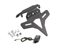 XUXRHMEAN pour KYMCO K Rider 400 2020-2024 Support De Plaque D'immatriculation Arrière Court pour Moto Support de Plaque d'immatriculation