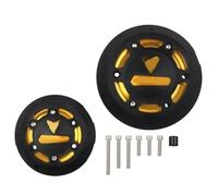 XUXRHMEAN Pour MT09 FZ09 2014-2020 Protection Moteur De Moto Protection De Couvercle De Moteur De Moto(FZ09 Gold)
