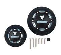 XUXRHMEAN Pour MT09 FZ09 2014-2020 Protection Moteur De Moto Protection De Couvercle De Moteur De Moto(MT09 Gray)