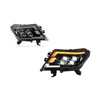 XUXRHMEAN Pour N&issan Navara NP300 2014-2022 Phares Avant Projecteurs Avec Feux De Jour Et Clignotants Intégrés Phare avant(Halogen)