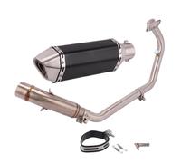 XUXRHMEAN Pour VOGE Sfida SR1 125 ADV Tuyau De Raccordement Central Avant D'échappement Pour Moto mid pipe(K1)