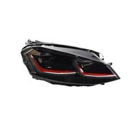 XUXRHMEAN Pour VW Golf 7 MK7 2013-2016 Bloc Optique De Phare Avant Avec Feux De Jour Dynamiques Et Clignotants Phare avant(Halogen,GTI Red All L)