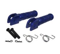 XUXRHMEAN pour Y&AMAHA MT01 MT07 MT09 R15 R25 R3 T-Max FZ1 FZ6 FJ09 Tracer TDM 900 XJR Repose-Pieds Avant Moto Cale Pied Moto(Bleu)