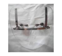 XUXRHMEAN pour Y&AMAHA Virago 125 250 535 700 750 920 1000 1100 XV250 XV535 1981-2007 Pare-Brise De Moto Déflecteur de Vent de Moto(Dégager)