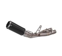 XUXRHMEAN Pour Y&AMAHA YZF-R1M YZF-R1 2015-2025 YZF-R1S 2016-2018 Tuyau De Raccordement Central D'échappement Pour Moto Mid Pipe(Type C)