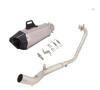 XUXRHMEAN Pour ZONTES ZT125-U ZT125-U1 Et ZT125-G1 Tuyau De Liaison D'échappement Moto Mid Pipe(Type G)