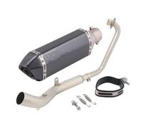 XUXRHMEAN Pour Zontes ZT125 U1 G1 Z1 Z2 Zt 125 2021-2025 Tuyau De Raccordement Avant D'échappement Moto Mid Pipe(Type C)