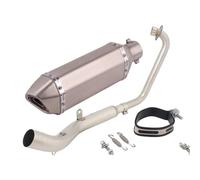 XUXRHMEAN Pour Zontes ZT125 U1 G1 Z1 Z2 Zt 125 2021-2025 Tuyau De Raccordement Avant D'échappement Moto Mid Pipe(Type Q)