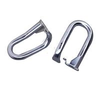 XUXRHMEAN Protection De Sacoche Arrière Gauche/Droite pour Moto F6B Goldwing GL1800 2001-2017 Barre Protection Moteur Moto(Chrome Silver)