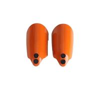 XUXRHMEAN Protège-mains Pour Motos Dyna Street Bob FXDB Super Glide FXD FXDC FXDSE FXDX FXDXT FXDWG Protecteur de Guidon(Baja Orange)