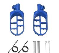 XUXRHMEAN Repose-Pieds pour Moto Y&AMAHA YZ 65 85 125 250 125X 250X 250FX 450FX WR 250F 450F YZF WRF 250 450 2001-2023 Repose-Pieds Cale Pied Moto(Bleu)