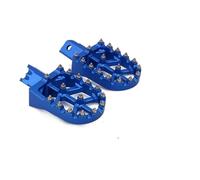 XuYingBhd Moto Repose-Pieds pour CRF pour XR 50 70 110 pour M2R Pit Bike Repose-Pieds Universels CNC Colorés pour Moto Moto Cale Pied(Blue)