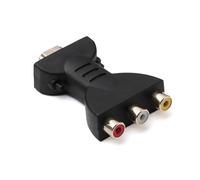 xuyuyan Adaptateur Audio Rouge Blanc Jaune convertisseur HDMI vers AV Adaptateur RCA câble Adaptateur HDMI vers 3 RCA