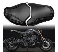 XUYUZDQ Housse de siège de moto, housse de coussin de siège modifiée personnalisée, housse de coussin de siège en fibre de carbone imperméable en cuir PU, coussin de siège pour CBR650r CB650r