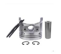 XUZHEOUZPJ Ensemble de Piston de 88 mm for Moteur Diesel 188F et 188FA, kit de Reconstruction de goupille de Bague de générateur de Cylindre Pièces de Rechange