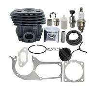 XUZHEOUZPJ Kit de Bougie d'allumage à Piston et Cylindre de 47 mm for tronçonneuse 357XP 357XP 359 (pièce de Rechange: 537157302 et 537248502) Pièces de Rechange