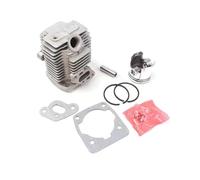 XUZHEOUZPJ Kit de Piston de Cylindre TU26 33 mm for VS256 CG260 25,6 CC 767, Ensemble de Segments de Piston de pulvérisateur Pièces de Rechange