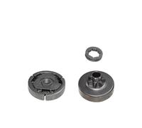 XUZHEOUZPJ Pièces de Rechange Kit de roulement à Aiguilles et pignon d'embrayage 3/8" à 7 Dents, adapté aux pièces de Rechange for tronçonneuses 038 038AV MS380 MS381