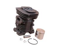 XUZHEOUZPJ Pièces de réparation Kit de Segments de Piston Cylindre 38MM adaptés à Husqvarna 142 141 137 136, pièces de Moteur de tronçonneuse à Essence 530 06 99 40 Motosierras