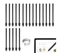 XUZOPIM 20 Pointes De Remplacement Pour Stylet Remarkable 1/2, Boox Pen2 Pro, Boox Pen Plus, Tab X/Ultra/Ultra C/Mini C, Max 3/2/Lumi2, Note 5/3/2/Pro/Air2/Air2 Plus, Nova 3/2/Pro/Air2/C - Noir
