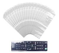 XUZOPIM 50Pcs Protection Telecommande Housses De Protection Pour Télécommande, Protégez Vos Télécommandes Contre La Poussière, La Saleté Et Les Bactéries Idéal Pour Les Hôtels Et Les Locations