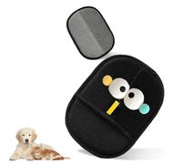 XUZOPIM Gant Poils Animaux Chat, Gants Antistatiques Pour Poils D'Animaux, Double Sided Pet Grooming Gloves For Pet,Pour Le Lavage Le Toilettage Et L'Élimination Des Poils D'Animaux