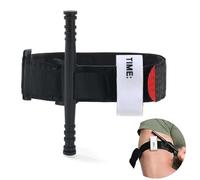 XUZOPIM Garrot,Tourniquet Tactique Avec Tige Épaisse,Garrots Médicaux,Garrot Tourniquet,Garrot À Boucle D'Urgence,Garrot À Libération Rapide Et Lente Pour Médecins,Étudiants Et Ambulance,Noir