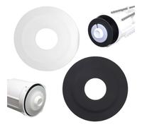 XUZOPIM Lot De 2 Joints De Valve Chasse D'Eau Avec Siamp Skipper 45 Storm 33A | Joints En Silicone Noir Et Blanc Ø72 Mm, Étanches Et Durables, Accessoires Pour Réservoir Wc
