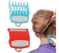 XUZOPIM Lot De 2 Peignes Tondeuse Sabot De Guidage Tondeuse À Cheveux Limite Peigne Peignes Pour Sabot Cheveux Housse De Protection Pour Tondeuses Wahl