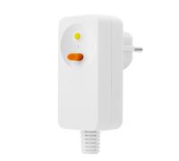 Xuzxinze Bouchon Protection RCD EU Blanc | Connecteur RCD portable compatible prise européenne, 16 A, 250 V, 10 mA sensibilité, déclenchement <0,1 ms.