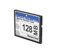 Xuzxinze Carte Performance Capacité BlancBleu Enregistrement | Vitesse jusqu'à 25 Mo/s, mémoire 128 M, format Compact Flash, plastique blanc et bleu, pratique pour transfert .
