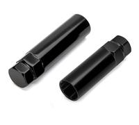 Xuzxinze ouille pour Écrous Roue 6/7 Cannelures - Pas 12x1,25 Ultra | Utilisation fiable: dents qui évitent le glissement; 72 h au brouillard salin et revêtement noir anti-.