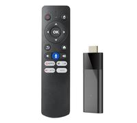 Xuzxinze Clé TV Q6 Performances puissantes 4K Noir | Processeur -A53 quadricœur jusqu’à 1,5 GHz et GPU Mali-G31, lecture 4K60 HDR fluide.
