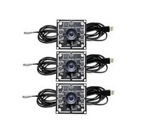 Xuzxinze Module de Caméra 1MP OV9732 1280x720 USB 2.0 MPEG/YUV2 SMT 100° | Format MPEG/YUV2, OV9732 1MP 1280x720, USB 2.0, SMT, 100° FOV; ensemble 3 modules + câbles , prêt pour WinXP/7/8/10.