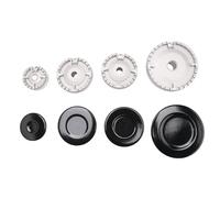 Xuzxinze Pièces de cuisinière à gaz Universel Étendue Aluminium | Compatible avec modèles variés; hauteur totale 28 mm pour l’ensemble, tige et chapeau compris.