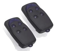 Xuzxinze Télécommande de Porte de Garage 433 MHz à Code tournant FLO4R-S | -S rolling code 52 bits sur 433,92 MHz; alimentation 12 V avec batterie 23 A; -20 à 55 °C; dimensions 73x40x15 mm, 14 g.