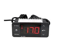 Xuzxinze Thermostat EK-3030 Régulateur numérique Calibrage pour congélateur | Calibration facile, affichage et remise à zéro usine, entrée/sortie bidirectionnelle et avertisseur de défaillance capteur.