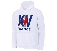 XV de France Sweat Capuche de Rugby - Collection Officielle FFR - Equipe de France de Rugby - Taille L