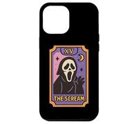 XV The Scream Carte de Tarot fantôme Coque pour iPhone 12 Pro Max