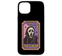 XV The Scream Carte de Tarot fantôme Coque pour iPhone 15 Plus