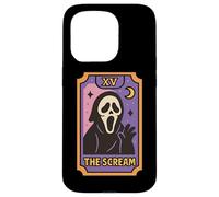 XV The Scream Carte de Tarot fantôme Coque pour iPhone 15 Pro