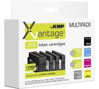 Xvantage Encre remplace HP 953XL, L0S70AE, F6U16AE, F6U17AE, F6U18AE compatible pack bundle noir, cyan, magenta, jaune 1747,4085