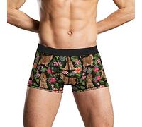 XVBCDFG Boxer amusant pour homme avec imprimé Cocker Spaniel, Comme indiqué sur la photo, S