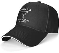 XVBCDFG Casquette de Baseball Ham Radio Operator Casquette réglable Classique