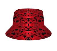 XVBCDFG Chapeau bob pliable imprimé chiens havanais de Noël, chapeau de soleil pour pêcheur, extérieur, été, voyage, randonnée, plage, style-7, taille unique
