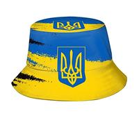XVBCDFG Chapeau boonie à large bord avec drapeau de l'Ukraine pour homme et femme, Drapeau-10, taille unique