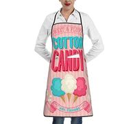 XVBCDFG Tablier de cuisine adulte barbe à papa | Tablier à bavette professionnel avec 1 poche pour les chefs femmes et hommes 28.3in x 20.4