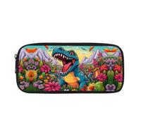 XVBCDFG Trousse à crayons Kawaii Axolotl avec motif fleurs de cerisier pour filles de 6 à 8 à 10 ans, pour adultes, adolescentes, filles, trousse de rangement pour l'école, le bureau, l'entraînement,