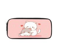 XVBCDFG Trousse à crayons Kawaii Axolotl avec motif fleurs de cerisier pour filles de 6 à 8 à 10 ans, pour adultes, adolescentes, filles, trousse de rangement pour l'école, le bureau, l'entraînement,