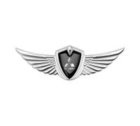 XVBFSC 2 Pièces Stickers Voiture pour Mitsubishi Eclipse Cross PHEV 2021, Adhésifs Imperméables et Amovibles Idée Cadeau pour Automobilistes,Silver-1pcs